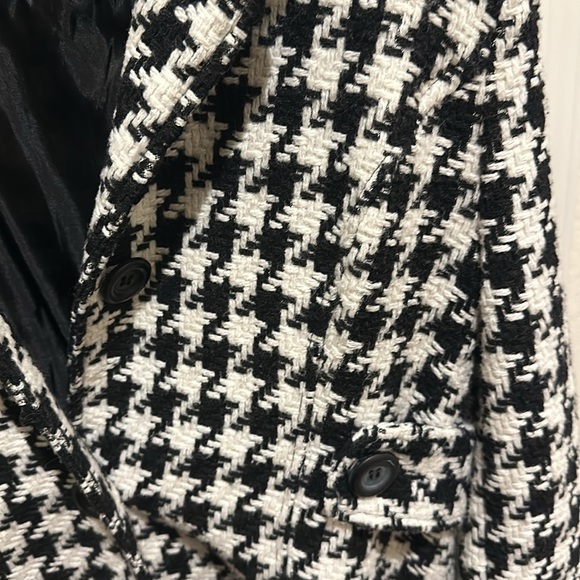 Houndstooth Pea Coat - Picture 4 of 7